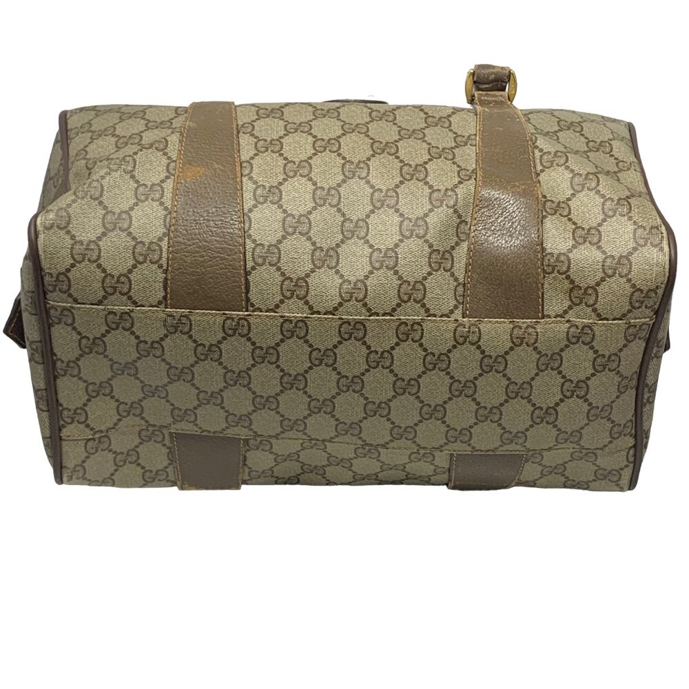 Vintage Gucci Coated Canvas Leather Speedy‎ Handbag **AS IS DAMAGED - Picture 6 of 13